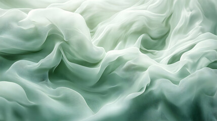 Obraz premium Abstract Green Fabric Background