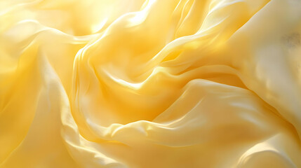 Obraz premium Abstract Background with Yellow Fabric Texture