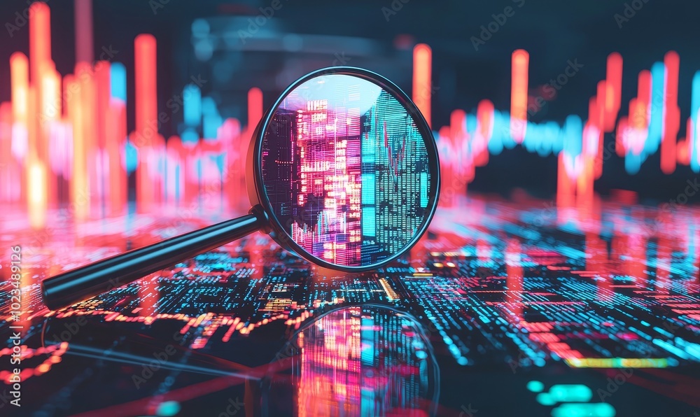 Aufkleber finance audit stock financial management based on an analysis of the financial data with graph accou