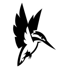 Kingfisher vector art design