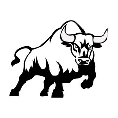 Cow vector art design 