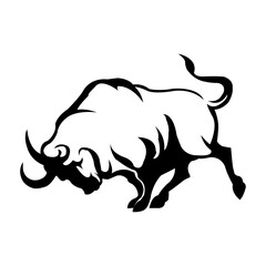 Cow vector art design 