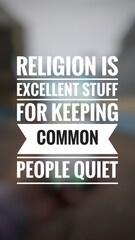 Inspirational motivation quote about life in bokeh background