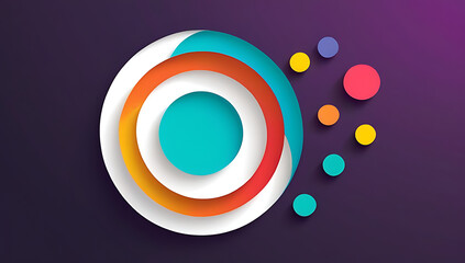 transparent spiral colorful spheres adding festive charm