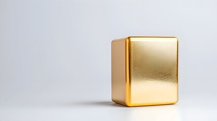 02100823 31 Luxury gold cube block sharp angles sleek premium financial freedom design --q 2 --chaos 10 --ar 169