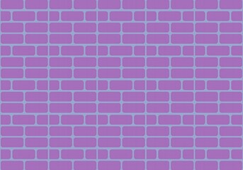 Textured Purple Brick Wall Background with Rich Tones and Distinctive Brick Detailing