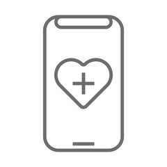 Obraz premium Health AppIcon Design