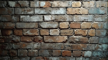 Obraz premium Weathered Brick Wall Texture Background