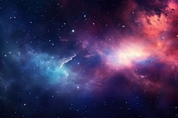 Fototapeta premium Galaxy cloud nebula astronomy universe space.