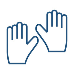 Obraz premium Medical GlovesIcon Design