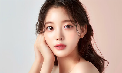 Cosmetics beauty women