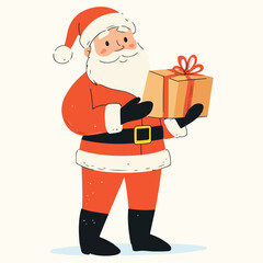 Santa Claus christmast vector illustration