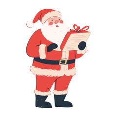 Santa Claus christmast vector illustration