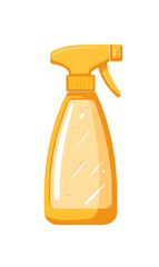 orange spray bottle