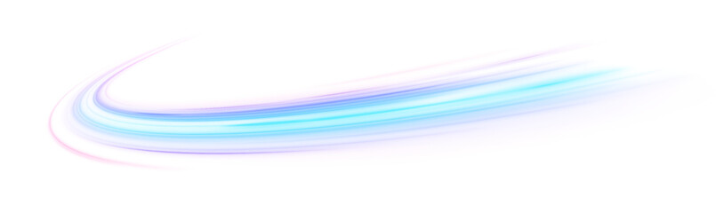 Blue stripes in the form of drill, turns and swirl. Undulate wave swirl swoosh, dynamic twisted lines. 