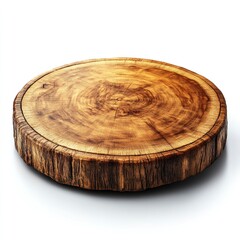 Rustic Wooden Cutting Board, Tree Trunk Slice, Natural Wood Texture