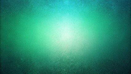 Grainy green blue gradient glowing light noise texture effect