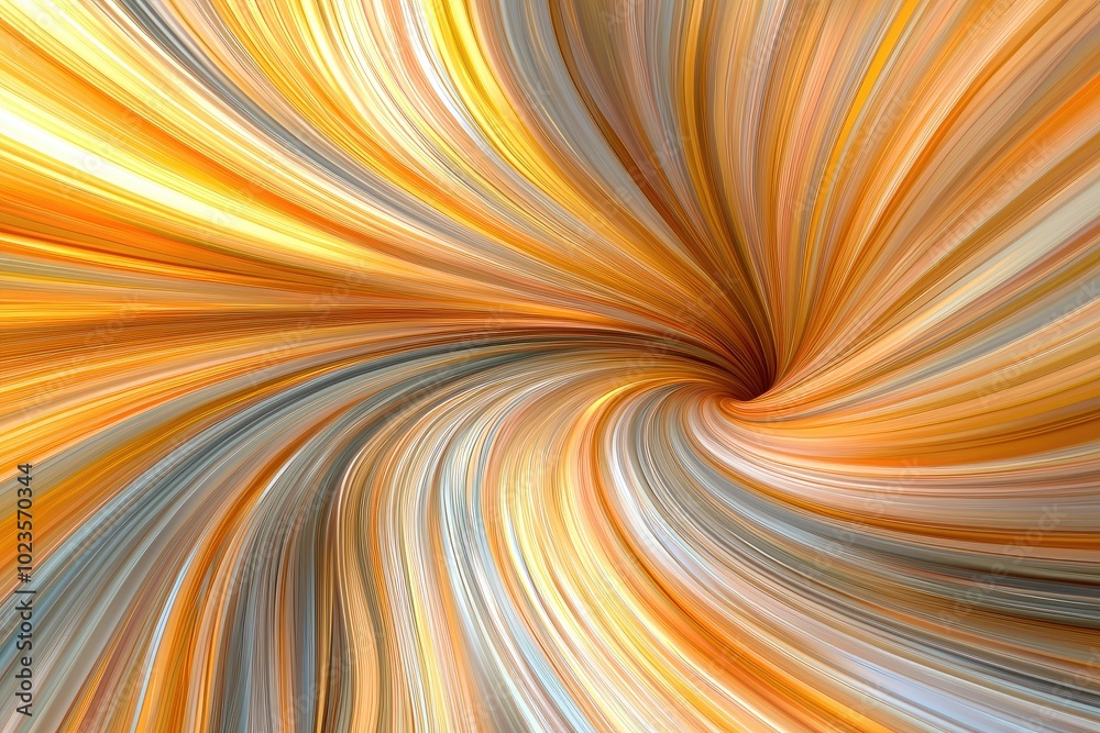 Canvas Prints colorful swirling patterns in orange and gray tones on a soft background.