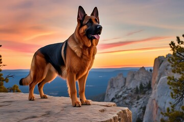  cute dog AI generated image