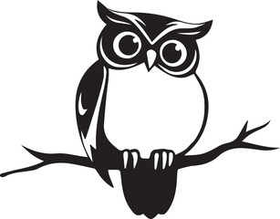 Friendly Owl Illustration Design