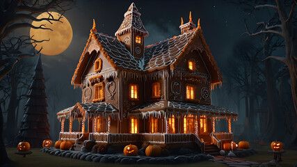 Obraz premium Gingerbread house
