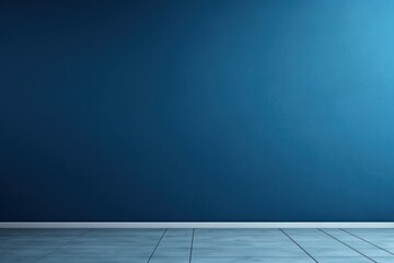 Blue backgrounds floor wall.