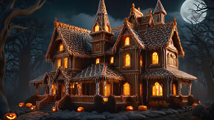Obraz premium Gingerbread house