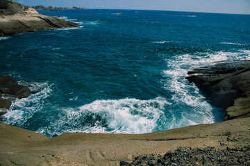 beach and rocks
