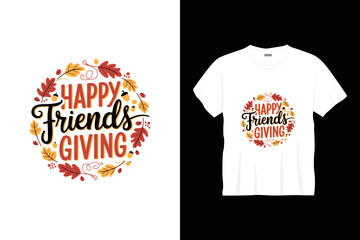 Happy thanksgiving typography t shirt design