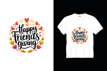 Happy thanksgiving typography t shirt design
