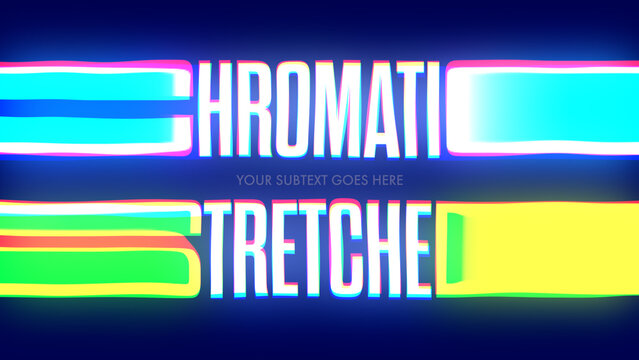 Chromatic Stretched Titles