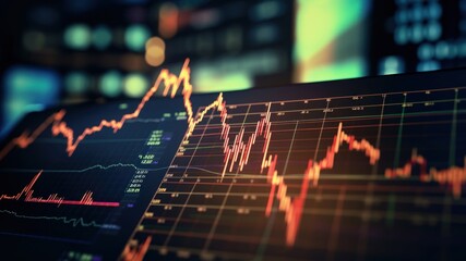 Chart technology trading backgrounds.