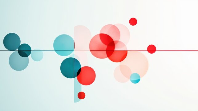 A scatter plot with distinct clusters of data points, emphasizing the power of big data to reveal underlying patterns and structures.