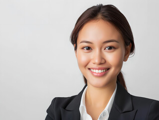 portrait of a smiling business woman