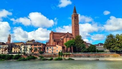 Verona - Italy - Basilica of Santa Anastasia