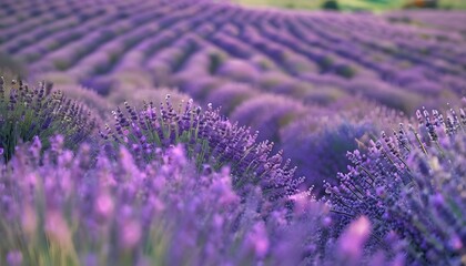 Obraz premium field of lavender background 