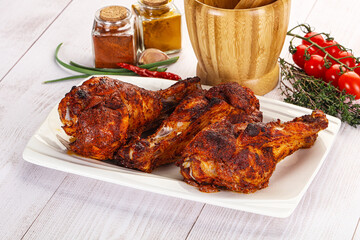 Indian tandoori turkey shoulder wing