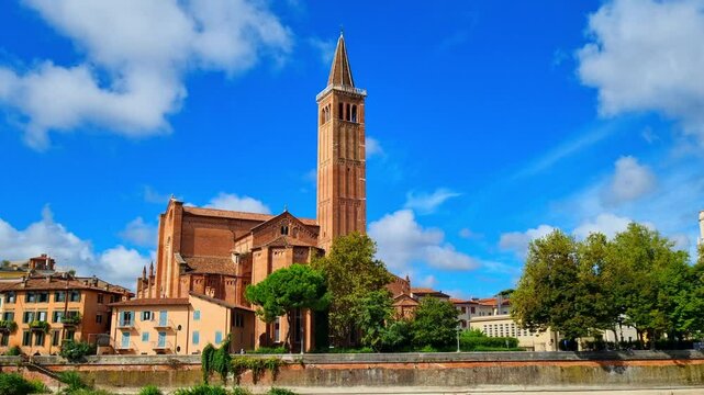 Verona - Italy - Basilica of Saint Anastasia
