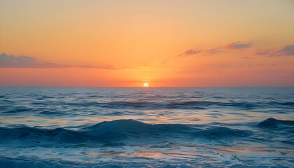 Obraz premium sunset over the sea