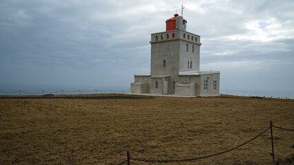 Iceland Dyrholaey - lighthouse