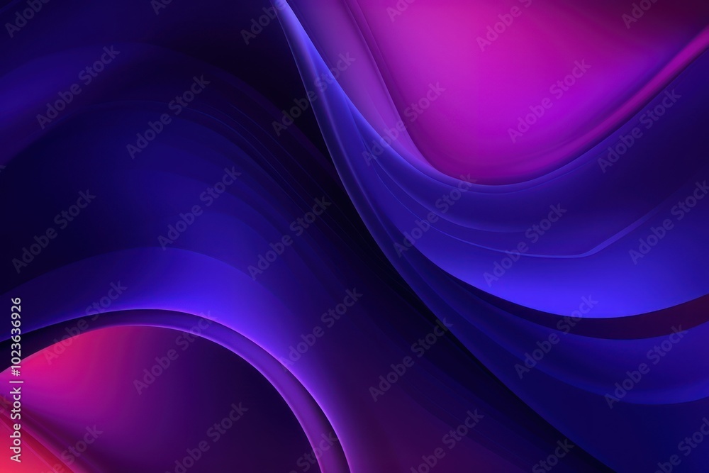 Wall mural geometric fluid shapes backgrounds abstract pattern.