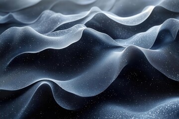 Obraz premium stylish graphic design featuring dark wave patterns creating an intriguing and modern backdrop the composition plays with light and shadow adding depth and sophistication to the overall aesthetic