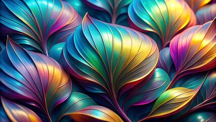 abstract fractal background with lines