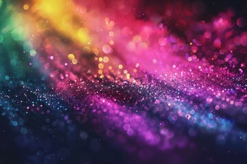 Vintage retro holographic multicolored background with creative effects.