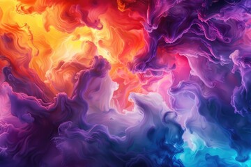 Obraz premium Vibrant multicolored abstract background.
