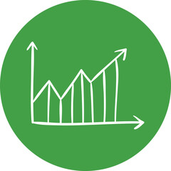 Business infographics icons with different diagram vector illustration. Abstract data visualization, marketing charts and graphs. Business statistics, planning and analytics, forecasting growth rates