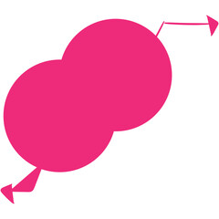 Business infographics icons with different diagram vector illustration. Abstract data visualization, marketing charts and graphs. Business statistics, planning and analytics, forecasting growth rates