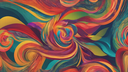 Fototapeta premium Abstract background wavy lines background Abstract Modern Backgrounds. Abstract wavy design Backgrounds. AI generated image