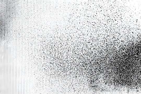 scanned paper, Halftone faded gradient texture. Grunge halftone grit background. White and black sand noise effect overlay