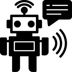 Fototapeta premium Chatbot Icon